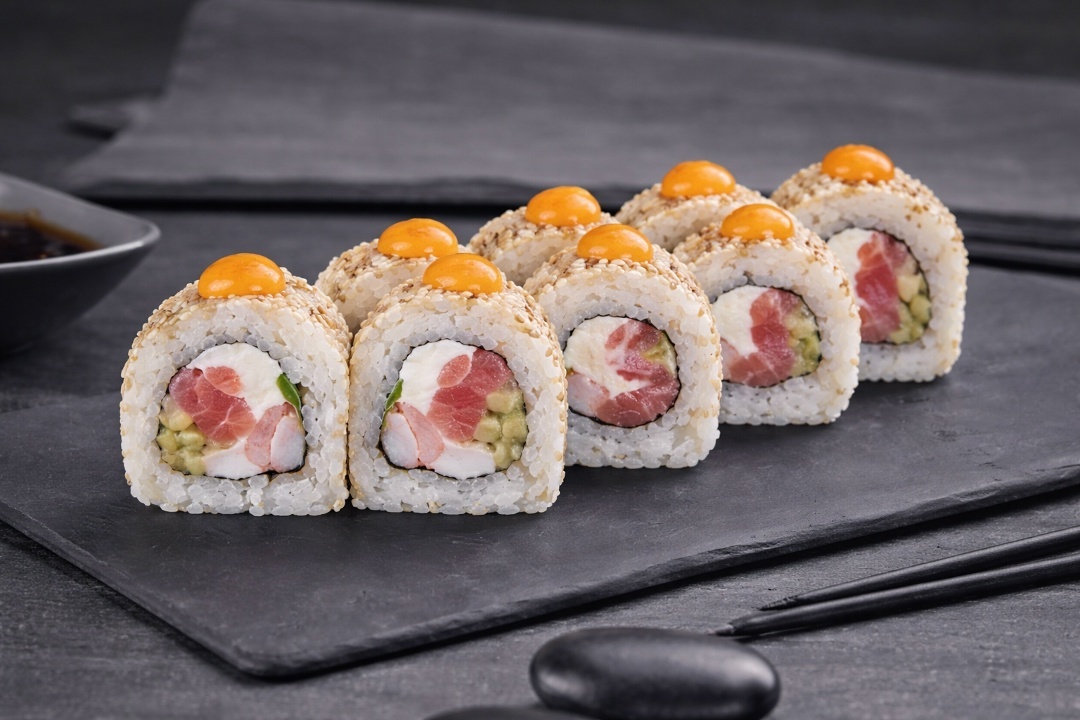 Креветка с тунцом